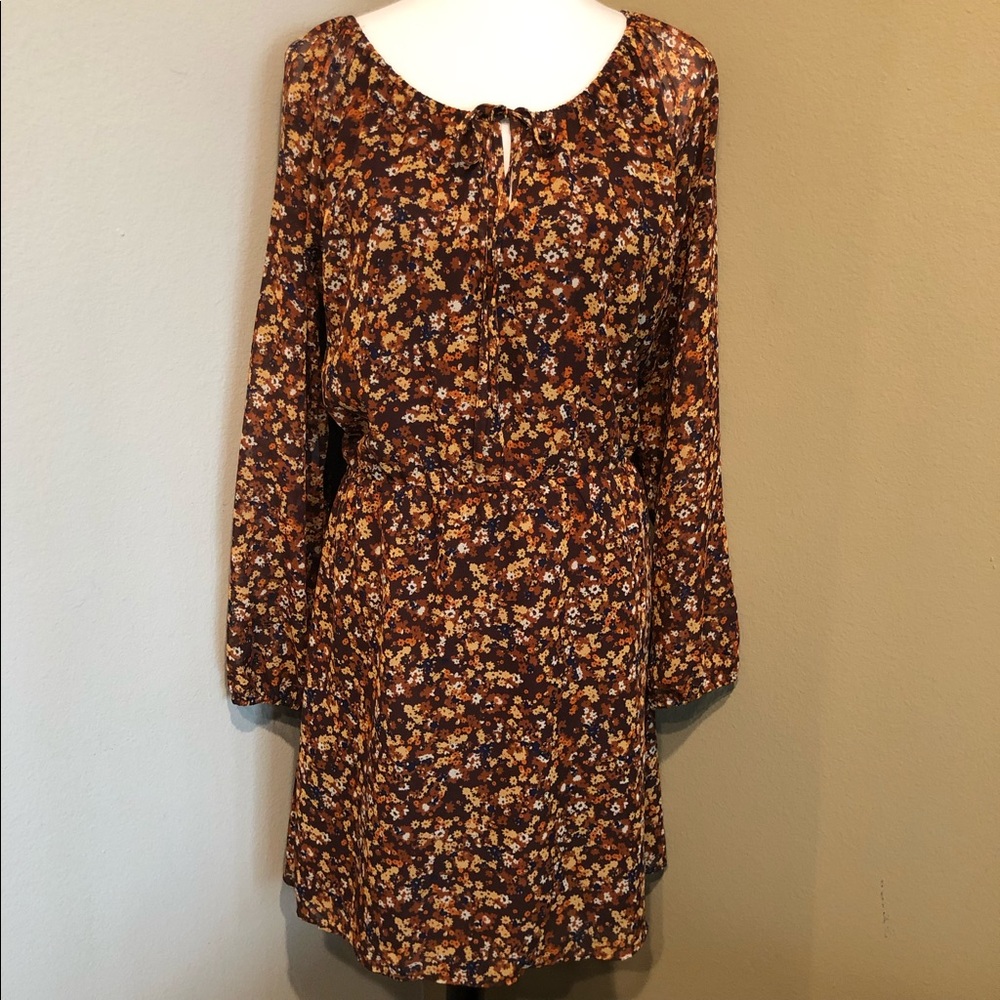 Charming Charlie Floral Print Dress